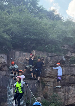 踏山砺志，溯溪同行 ——记沂山山野团建活动(图1)